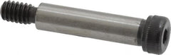 Unbrako - 5/16" Shoulder Diam x 1-1/4" Shoulder Length, 1/4-20 UNC, Hex Socket Shoulder Screw - 8 Alloy Steel, 0.419 to 0.438" Head Diam - Makers Industrial Supply