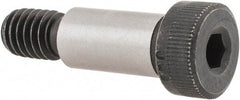 Unbrako - 3/8" Shoulder Diam x 3/4" Shoulder Length, 5/16-18 UNC, Hex Socket Shoulder Screw - 8 Alloy Steel, 0.543 to 0.562" Head Diam - Makers Industrial Supply