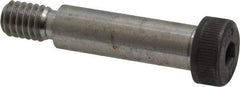 Unbrako - 3/8" Shoulder Diam x 1-1/4" Shoulder Length, 5/16-18 UNC, Hex Socket Shoulder Screw - 8 Alloy Steel, 0.543 to 0.562" Head Diam - Makers Industrial Supply