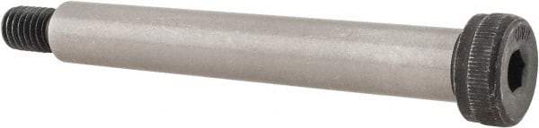 Unbrako - 1/2" Shoulder Diam x 3-1/2" Shoulder Length, 3/8-16 UNC, Hex Socket Shoulder Screw - 8 Alloy Steel, 0.729 to 3/4" Head Diam - Makers Industrial Supply