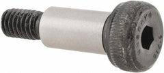 Unbrako - 8mm Shoulder Diam x 16mm Shoulder Length, M6x1 Metric Coarse, Hex Socket Shoulder Screw - 12.9 Alloy Steel, 5.5mm Head Height x 13mm Head Diam - Makers Industrial Supply