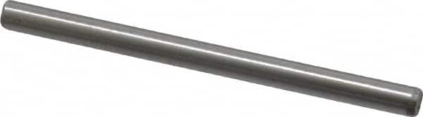 Unbrako - 1/8" Diam x 1-3/4" Pin Length Grade 8 Alloy Steel Oversized Dowel Pin - C 60 (Surface) & C 50-58 Hardness, 1,845 Lb Breaking Strength, 1 Beveled & 1 Rounded End - Makers Industrial Supply