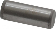 Unbrako - 3/16" Diam x 1/2" Pin Length Grade 8 Alloy Steel Oversized Dowel Pin - C 60 (Surface) & C 50-58 Hardness, 4,140 Lb Breaking Strength, 1 Beveled & 1 Rounded End - Makers Industrial Supply