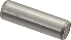 Unbrako - 3/16" Diam x 5/8" Pin Length Grade 8 Alloy Steel Oversized Dowel Pin - C 60 (Surface) & C 50-58 Hardness, 4,140 Lb Breaking Strength, 1 Beveled & 1 Rounded End - Makers Industrial Supply