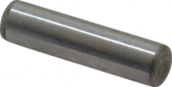 Unbrako - 3/16" Diam x 3/4" Pin Length Grade 8 Alloy Steel Oversized Dowel Pin - C 60 (Surface) & C 50-58 Hardness, 4,140 Lb Breaking Strength, 1 Beveled & 1 Rounded End - Makers Industrial Supply