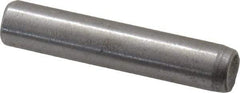 Unbrako - 1/4" Diam x 1-1/4" Pin Length Grade 8 Alloy Steel Oversized Dowel Pin - C 60 (Surface) & C 50-58 Hardness, 7,370 Lb Breaking Strength, 1 Beveled & 1 Rounded End - Makers Industrial Supply