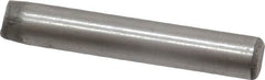 Unbrako - 1/4" Diam x 1-1/2" Pin Length Grade 8 Alloy Steel Oversized Dowel Pin - C 60 (Surface) & C 50-58 Hardness, 7,370 Lb Breaking Strength, 1 Beveled & 1 Rounded End - Makers Industrial Supply