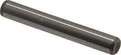 Unbrako - 1/4" Diam x 1-3/4" Pin Length Grade 8 Alloy Steel Oversized Dowel Pin - C 60 (Surface) & C 50-58 Hardness, 7,370 Lb Breaking Strength, 1 Beveled & 1 Rounded End - Makers Industrial Supply