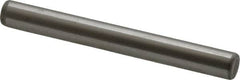 Unbrako - 1/4" Diam x 2-1/4" Pin Length Grade 8 Alloy Steel Oversized Dowel Pin - C 60 (Surface) & C 50-58 Hardness, 7,370 Lb Breaking Strength, 1 Beveled & 1 Rounded End - Makers Industrial Supply