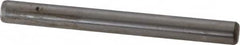 Unbrako - 1/4" Diam x 2-1/2" Pin Length Grade 8 Alloy Steel Oversized Dowel Pin - C 60 (Surface) & C 50-58 Hardness, 7,370 Lb Breaking Strength, 1 Beveled & 1 Rounded End - Makers Industrial Supply