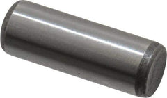 Unbrako - 5/16" Diam x 7/8" Pin Length Grade 8 Alloy Steel Oversized Dowel Pin - C 60 (Surface) & C 50-58 Hardness, 11,500 Lb Breaking Strength, 1 Beveled & 1 Rounded End - Makers Industrial Supply