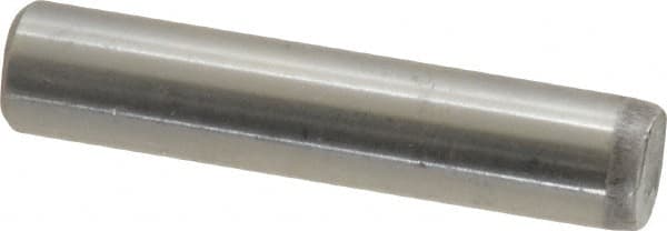 Unbrako - 5/16" Diam x 1-1/2" Pin Length Grade 8 Alloy Steel Oversized Dowel Pin - C 60 (Surface) & C 50-58 Hardness, 11,500 Lb Breaking Strength, 1 Beveled & 1 Rounded End - Makers Industrial Supply