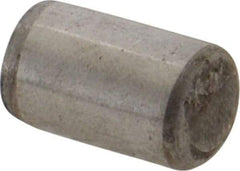 Unbrako - 3/8" Diam x 5/8" Pin Length Grade 8 Alloy Steel Oversized Dowel Pin - C 60 (Surface) & C 50-58 Hardness, 16,580 Lb Breaking Strength, 1 Beveled & 1 Rounded End - Makers Industrial Supply