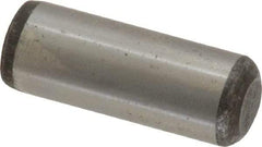 Unbrako - 3/8" Diam x 1" Pin Length Grade 8 Alloy Steel Oversized Dowel Pin - C 60 (Surface) & C 50-58 Hardness, 16,580 Lb Breaking Strength, 1 Beveled & 1 Rounded End - Makers Industrial Supply