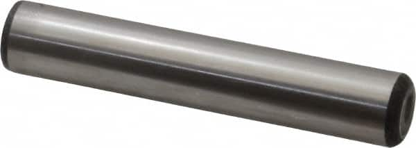 Unbrako - 5/8" Diam x 3-1/2" Pin Length Grade 8 Alloy Steel Oversized Dowel Pin - C 60 (Surface) & C 50-58 Hardness, 46,020 Lb Breaking Strength, 1 Beveled & 1 Rounded End - Makers Industrial Supply