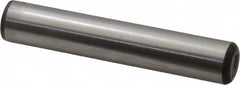 Unbrako - 5/8" Diam x 3-1/2" Pin Length Grade 8 Alloy Steel Oversized Dowel Pin - C 60 (Surface) & C 50-58 Hardness, 46,020 Lb Breaking Strength, 1 Beveled & 1 Rounded End - Makers Industrial Supply