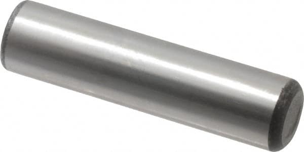 Unbrako - 3/4" Diam x 3" Pin Length Grade 8 Alloy Steel Oversized Dowel Pin - C 60 (Surface) & C 50-58 Hardness, 66,270 Lb Breaking Strength, 1 Beveled & 1 Rounded End - Makers Industrial Supply