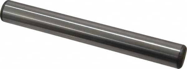 Unbrako - 3/4" Diam x 6" Pin Length Grade 8 Alloy Steel Oversized Dowel Pin - C 60 (Surface) & C 50-58 Hardness, 66,270 Lb Breaking Strength, 1 Beveled & 1 Rounded End - Makers Industrial Supply