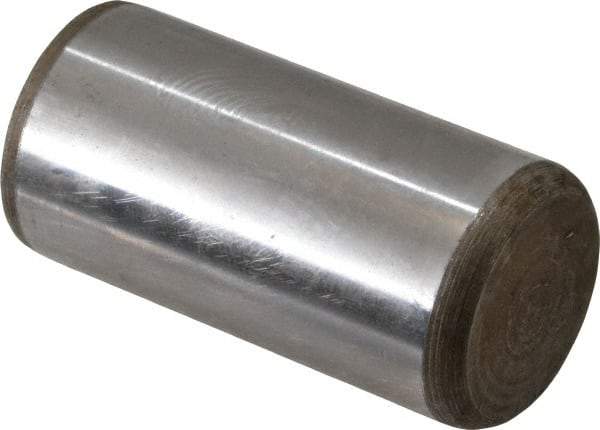 Unbrako - 1" Diam x 2" Pin Length Grade 8 Alloy Steel Oversized Dowel Pin - C 60 (Surface) & C 50-58 Hardness, 117,810 Lb Breaking Strength, 1 Beveled & 1 Rounded End - Makers Industrial Supply