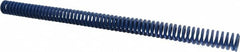 Associated Spring Raymond - 20mm Hole Diam, 10mm Rod Diam, 12" Free Length, Blue Die Spring - Makers Industrial Supply