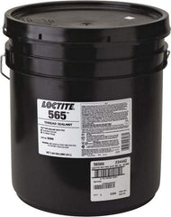 Loctite - 10 L, White, Controlled Strength Liquid Thread Sealant - Series 565 - Makers Industrial Supply