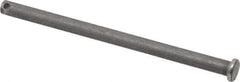 Made in USA - 1/4" Pin Diam, 4" OAL, Standard Clevis Pin - 3/32" Hole, 3-29/32" Usable Length, Uncoated Steel - Makers Industrial Supply