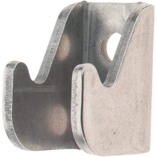 De-Sta-Co - 360 Lb Capacity, 0.17" Mounting Hole, Stainless Steel Clamp Latch Plate & Hook Assembly - 0.79" Base Length x 0.52" Base Width - Makers Industrial Supply