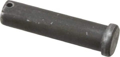 Made in USA - 3/4" Pin Diam, 3" OAL, Standard Clevis Pin - 5/32" Hole, 2-27/32" Usable Length, Uncoated Steel - Makers Industrial Supply