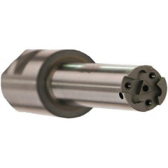 Emuge - 23.85mm Cut Diam, 80mm Max Hole Depth, 25mm Shank Diam, Internal Indexable Thread Mill - Insert Style GF6431, 3 Inserts, Toolholder Style GZ34, 138mm OAL - Makers Industrial Supply