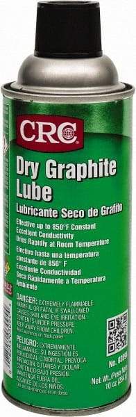 CRC - 16 oz Aerosol Dry Film/Graphite Lubricant - Dark Gray, 850°F Max - Makers Industrial Supply