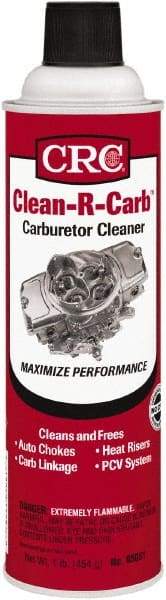 CRC - Engine Additives Type: Carburetor Cleaner Container Size: 20 oz - Makers Industrial Supply