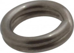 Made in USA - 0.174" ID, 0.254" OD, 0.062" Thick, Split Ring - 18-8 Stainless Steel, Natural Finish - Makers Industrial Supply