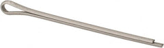 Made in USA - 1/16" Diam x 1-1/4" Long Extended Prong Cotter Pin - Grade 18-8, Uncoated, Stainless Steel - Makers Industrial Supply