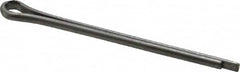 Made in USA - 3/32" Diam x 1-1/2" Long Extended Prong Cotter Pin - Grade 18-8, Uncoated, Stainless Steel - Makers Industrial Supply