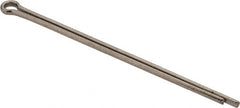 Made in USA - 3/32" Diam x 2-1/2" Long Extended Prong Cotter Pin - Grade 18-8, Uncoated, Stainless Steel - Makers Industrial Supply