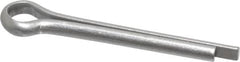 Made in USA - 1/8" Diam x 1" Long Extended Prong Cotter Pin - Grade 18-8, Uncoated, Stainless Steel - Makers Industrial Supply