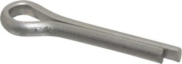 Made in USA - 5/32" Diam x 3/4" Long Extended Prong Cotter Pin - Grade 18-8, Uncoated, Stainless Steel - Makers Industrial Supply