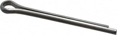 Made in USA - 3/16" Diam x 2" Long Extended Prong Cotter Pin - Grade 18-8, Uncoated, Stainless Steel - Makers Industrial Supply