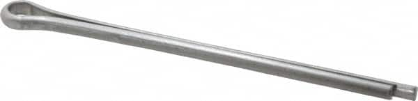 Made in USA - 3/16" Diam x 3" Long Extended Prong Cotter Pin - Grade 18-8, Uncoated, Stainless Steel - Makers Industrial Supply