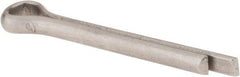 Made in USA - 1/4" Diam x 2" Long Extended Prong Cotter Pin - Grade 18-8, Uncoated, Stainless Steel - Makers Industrial Supply