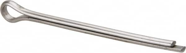 Made in USA - 5/16" Diam x 5" Long Extended Prong Cotter Pin - Grade 18-8, Uncoated, Stainless Steel - Makers Industrial Supply