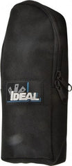 Ideal - Black Electrical Test Equipment Case - Use with Vol-Con Elite Voltage & Continuity Testers - Makers Industrial Supply