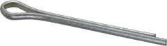 Made in USA - 1/16" Diam x 3/4" Long Extended Prong Cotter Pin - Grade 2, Zinc-Plated, Steel - Makers Industrial Supply