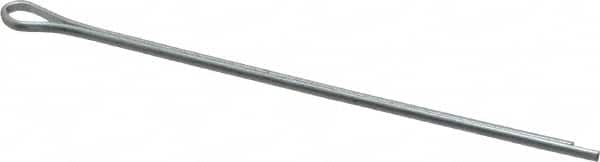 Made in USA - 1/16" Diam x 2" Long Extended Prong Cotter Pin - Grade 2, Zinc-Plated, Steel - Makers Industrial Supply