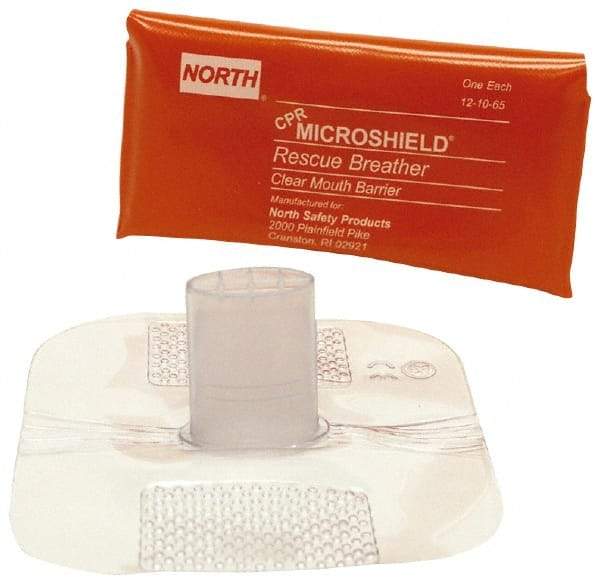 North - Disposable CPR Masks/Breathers Compatible First Aid Kits: North Unitized First Aid Kits Includes: Gloves; Wipes - Makers Industrial Supply