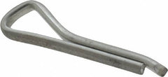 Made in USA - 3/32" Diam x 1/2" Long Hammerlock Cotter Pin - Grade 2, Zinc-Plated, Steel - Makers Industrial Supply