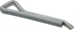 Made in USA - 5/32" Diam x 1" Long Hammerlock Cotter Pin - Grade 2, Zinc-Plated, Steel - Makers Industrial Supply