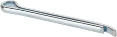 Made in USA - 5/32" Diam x 2" Long Hammerlock Cotter Pin - Grade 2, Zinc-Plated, Steel - Makers Industrial Supply