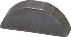 Made in USA - #606 Standard Woodruff Key - 3/4" Long x 3/16" Wide, Alloy Steel - Makers Industrial Supply