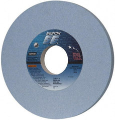 Norton - 12" Diam x 3" Hole x 1" Thick, I Hardness, 60 Grit Surface Grinding Wheel - Ceramic, Type 1, Medium Grade, 2,070 Max RPM, Vitrified Bond, No Recess - Makers Industrial Supply